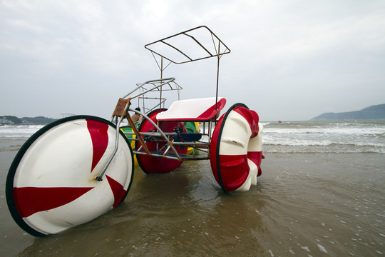 浙江 朱家尖 南沙海濱 海邊