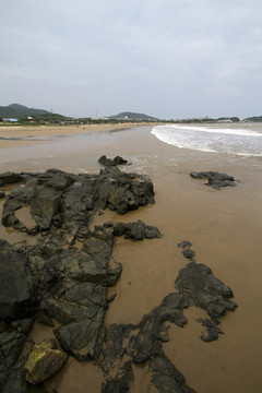 浙江 朱家尖 南沙海濱 海邊