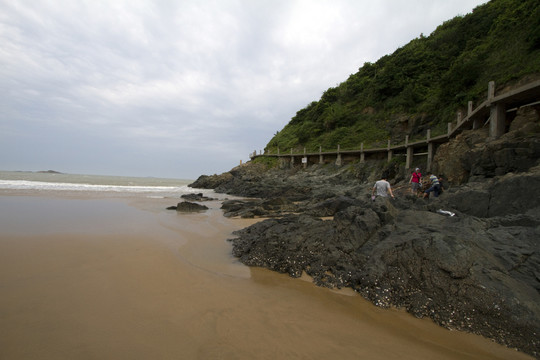 浙江 朱家尖 南沙海濱 海邊