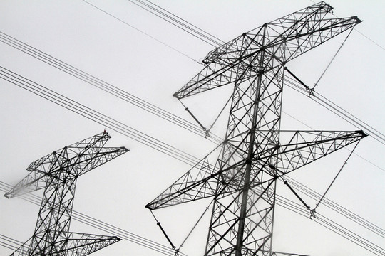 電塔 電纜 工業(yè) 電線(xiàn) 高壓電
