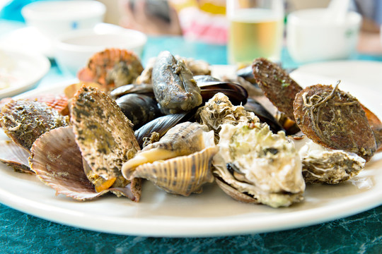 海鮮貝殼美食