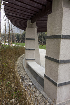 廊架節(jié)點細節(jié)