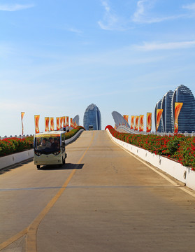 鳳凰島大橋美景
