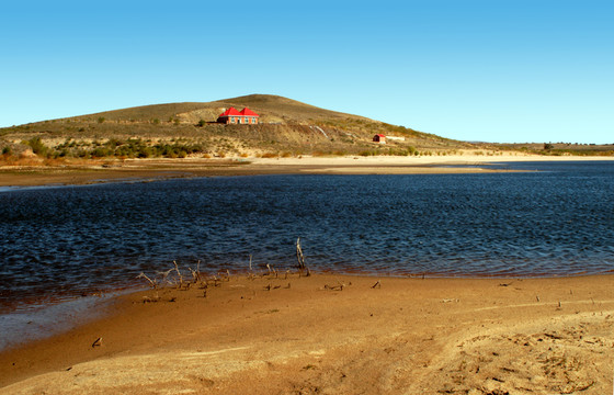 內(nèi)蒙古多倫西山灣沙島風(fēng)景