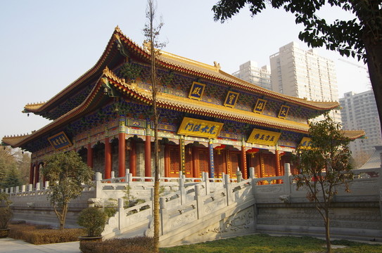 西安興善寺大殿