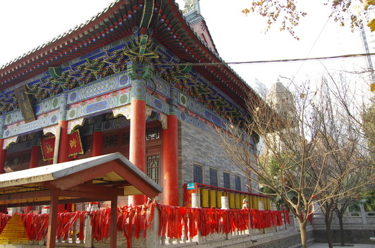陜西西安大興善寺大殿