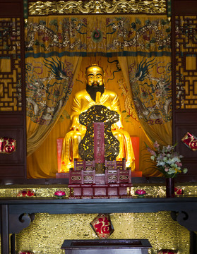 上海文廟 孔子像