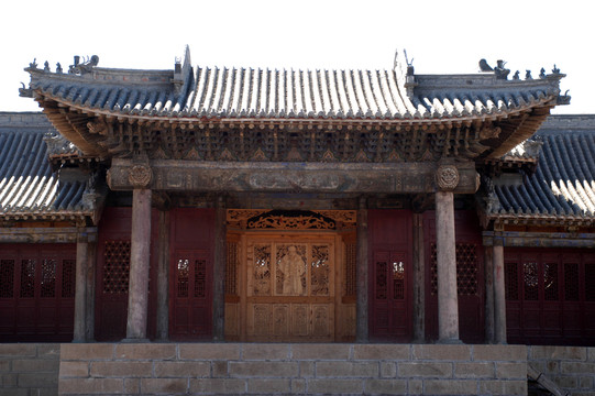 內(nèi)蒙古多倫山西會(huì)館戲臺(tái)