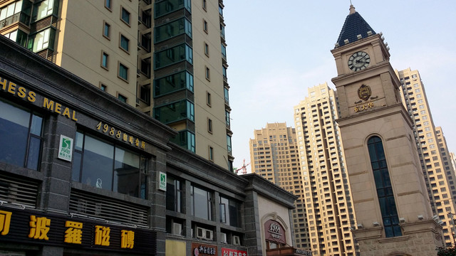 歐式建筑 鐘樓