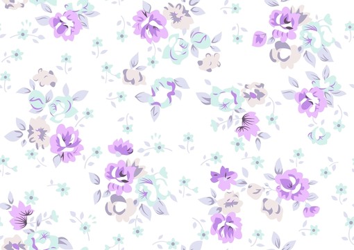 青花瓦素材花型