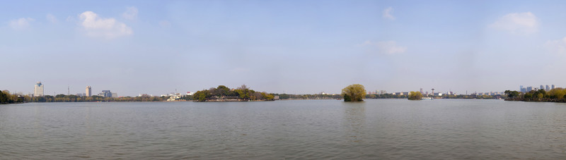 嘉興南湖全景