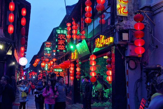 繁榮夜色
