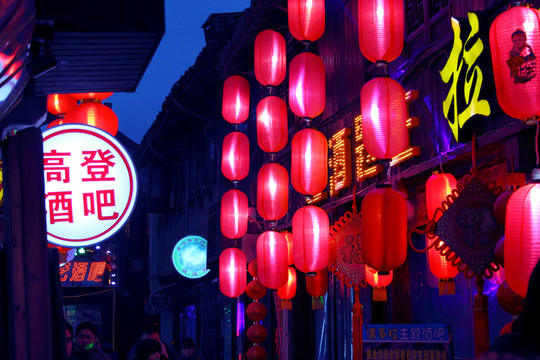 繁榮夜色