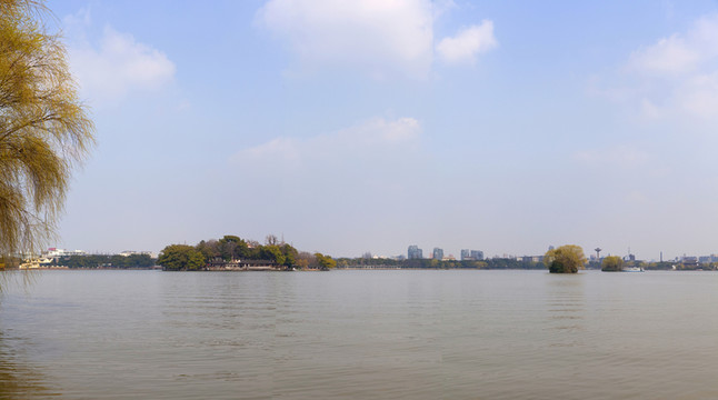 嘉興南湖全景