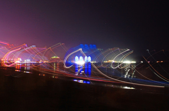 三亞鳳凰島夜攝