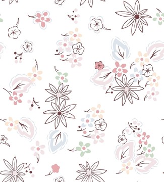陶瓷花型 花型 家紡 紡織花型