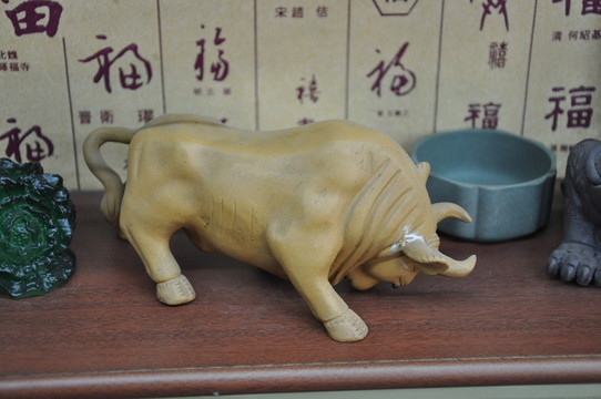 牛 裝飾品