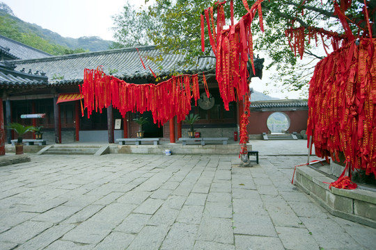 寺廟建筑 花果山 古跡 海寧寺