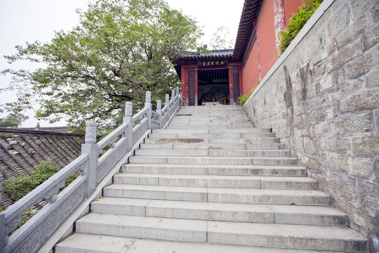 寺廟建筑 花果山 古跡 海寧寺