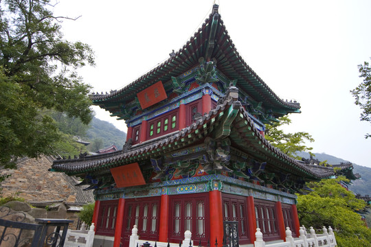 寺廟建筑 花果山 古跡 海寧寺