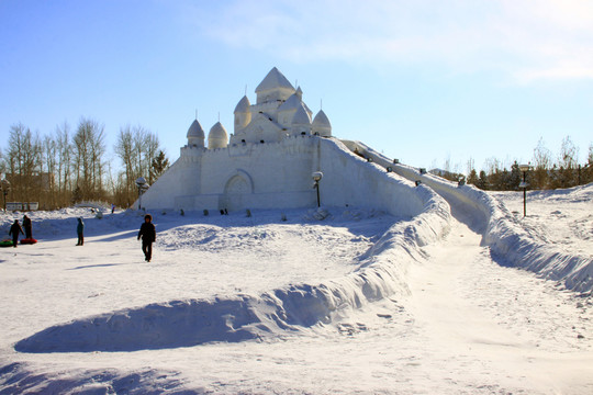 城市雪雕