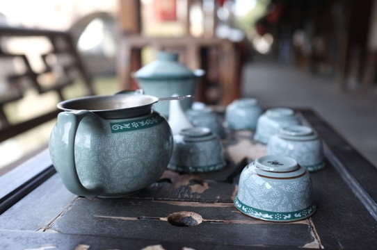茶具 錦溪古鎮(zhèn)