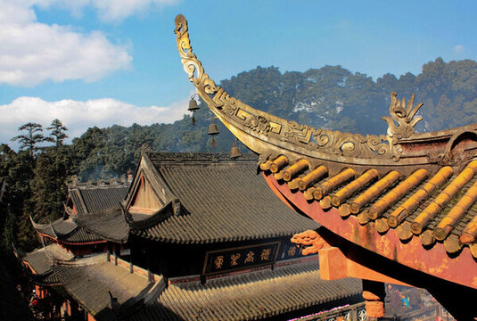 云峰寺樓角