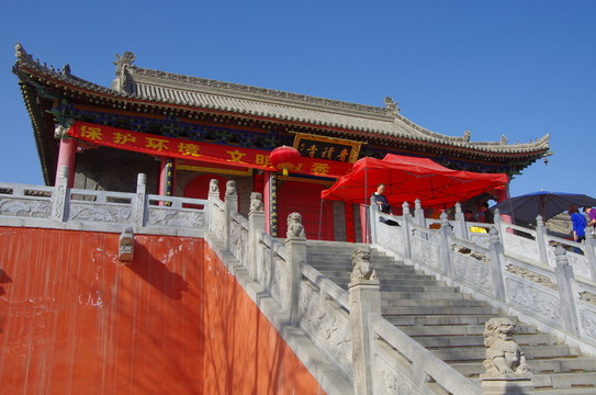 陜西西安香積寺大殿