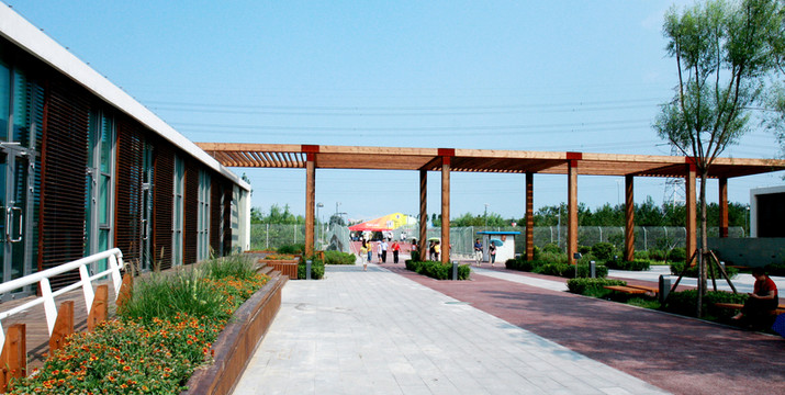 北京 奧林匹克公園 休閑場所