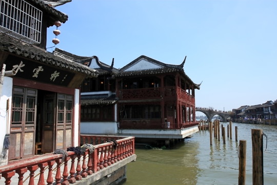 上海 朱家角 古鎮(zhèn) 江南水鄉(xiāng)