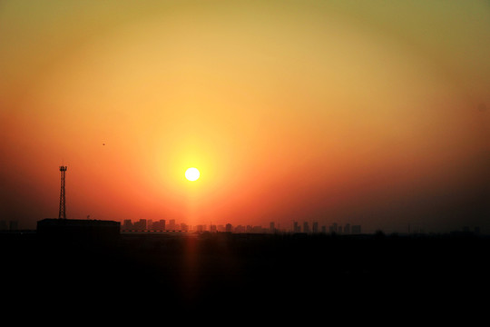 夕陽