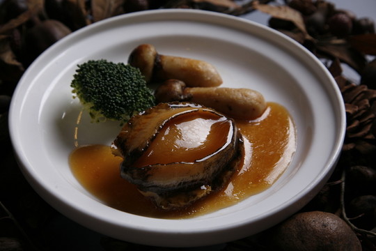 松茸大連鮑
