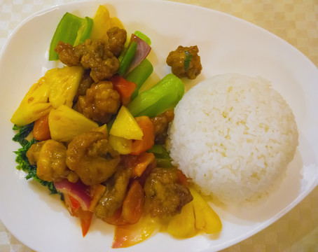 糖醋排骨飯