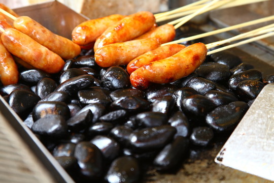 石烤火腿腸