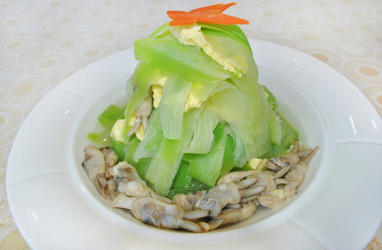 青蘿卜燴小海鮮