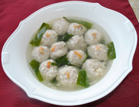 黃花魚丸湯