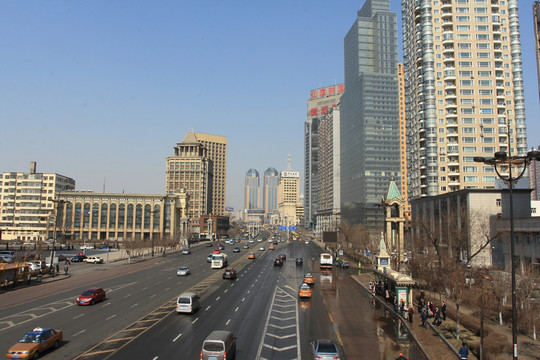 哈爾濱街景