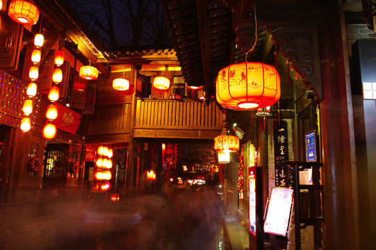 成都錦里夜景