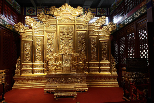 金鑾殿 龍椅 寶座