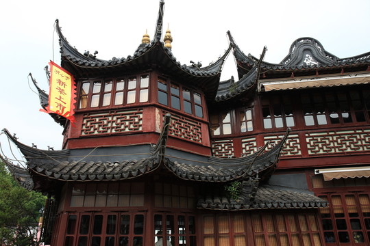 上海 豫園老街 商業(yè)區(qū) 景點