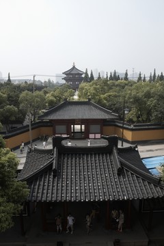 蘇州 古剎 寺廟 建筑 寒山寺