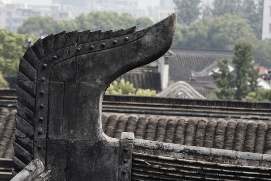 蘇州 古剎 寺廟 建筑 寒山寺