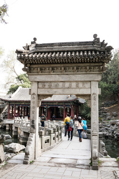 北海公園 濠濮澗橋