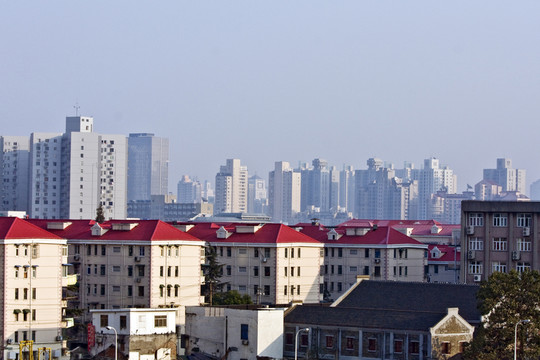 上海 浦東 建筑群 現(xiàn)代建筑