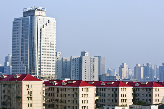 上海 浦東 建筑群 現(xiàn)代建筑