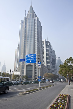 上海 浦東 現(xiàn)代建筑 寫字樓