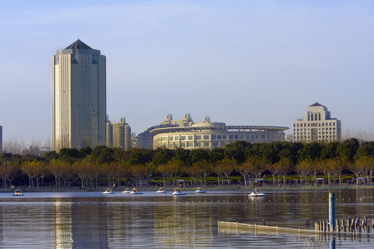上海 浦東 現(xiàn)代建筑 世紀公園