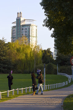 上海 浦東 世紀公園 休閑場所