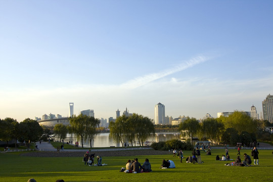 上海 浦東 世紀公園 休閑場所