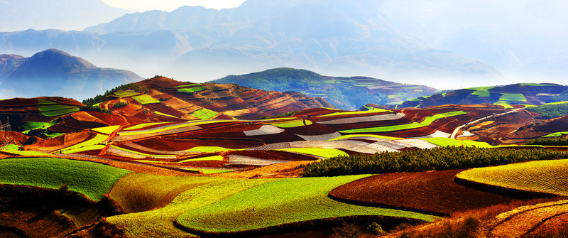 云南紅土地（高清全景圖）